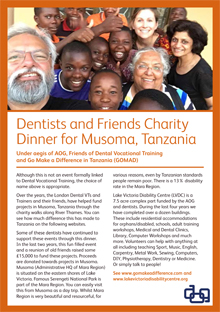 musoma charity dinner 2017